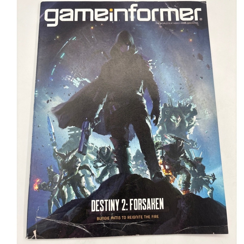 Game Informer Destiny 2 Forsaken Magazine 2018 Issue 304 Bungie Collectible‎